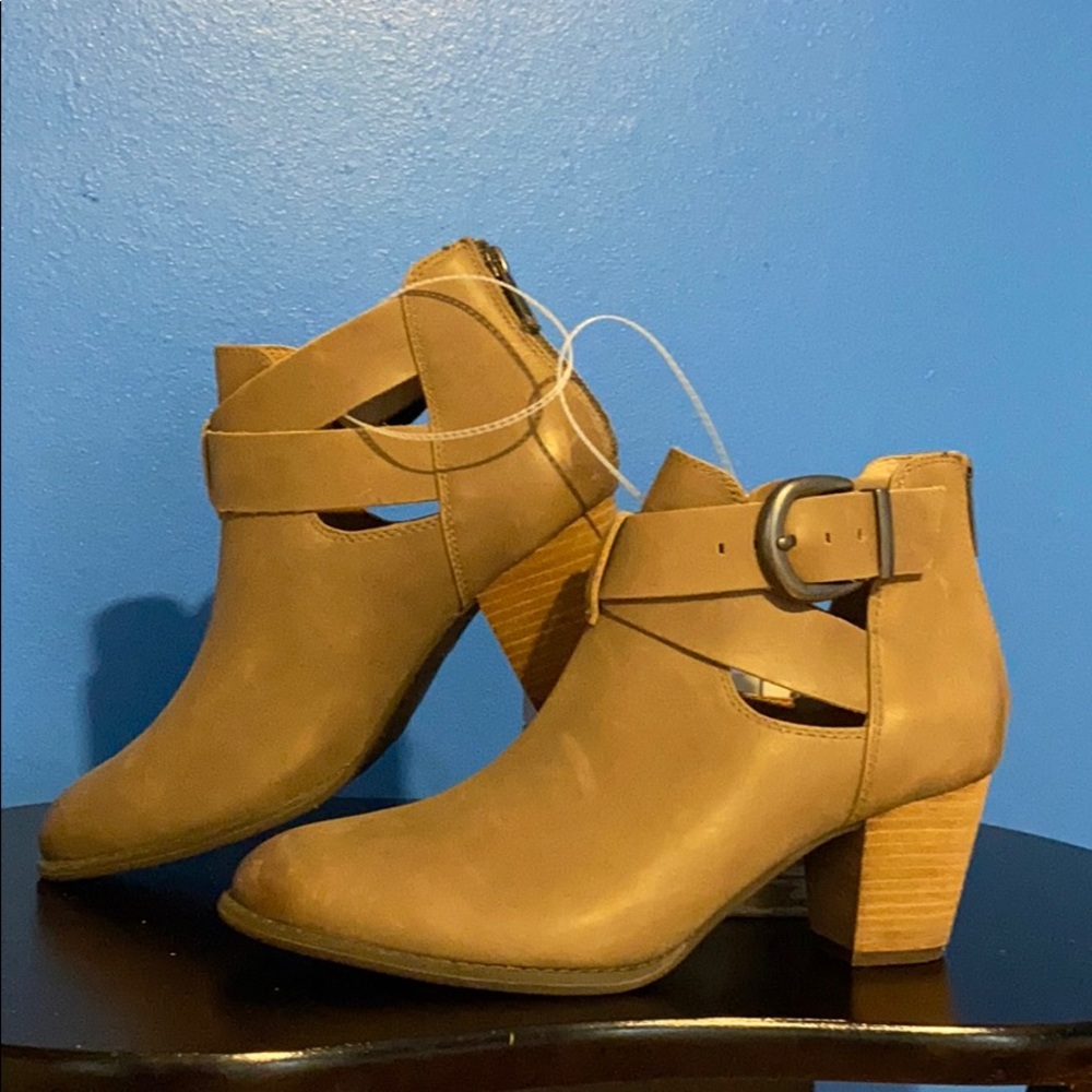 VIONIC Rory orthopedic bootie taupe NEW short boot SALE